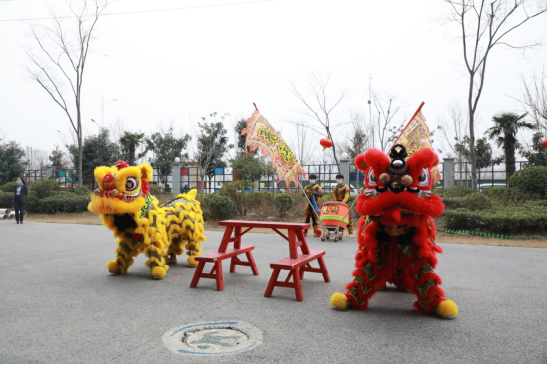開工大吉 | 舞獅歡慶開門紅，中原工業設計城虎年再出發!